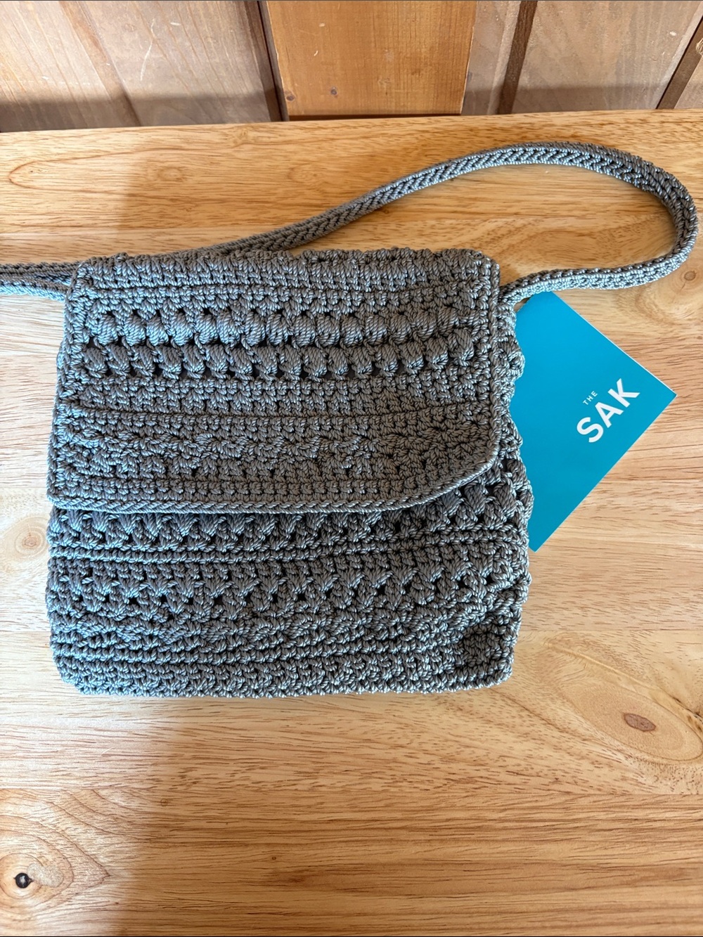 NWT The Sak Crochet Cross Body Bag